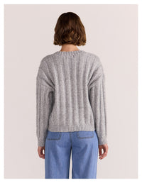 Staple the Label - Wilmer Cardigan Grey-Marle