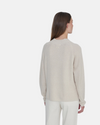 Yerse - Cotton Cashmere Ribbed Knit Ecru