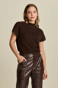 POM Amsterdam - Brown Knit Top/Vest