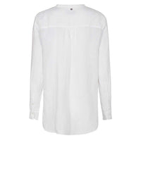 MOS MOSH - Danna Linen Blouse White