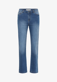 KAFFE - Maris Straight Leg Medium Blue Denim