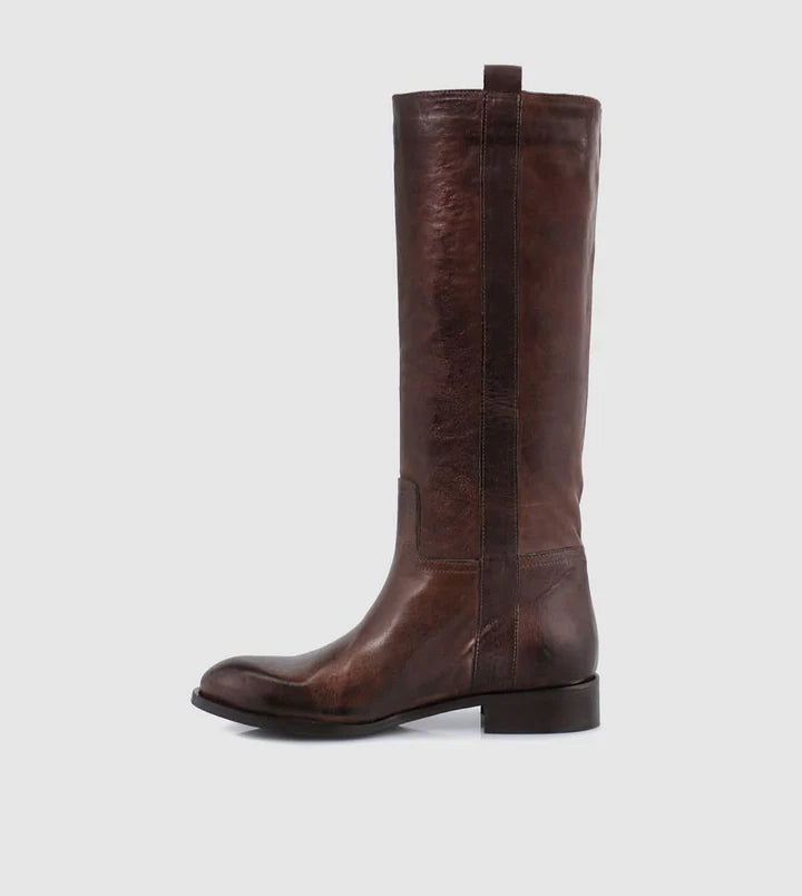 Sempre Di - Evie Knee High Boot Cuoio Brown