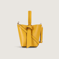 Lola Atelier - Allegria Yellow Two-in-One Bucket Bag