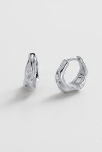 Zafino - June Hoop Silver