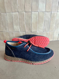 Gaimo - Pranvi Dark Jeans Blue Rough Suede