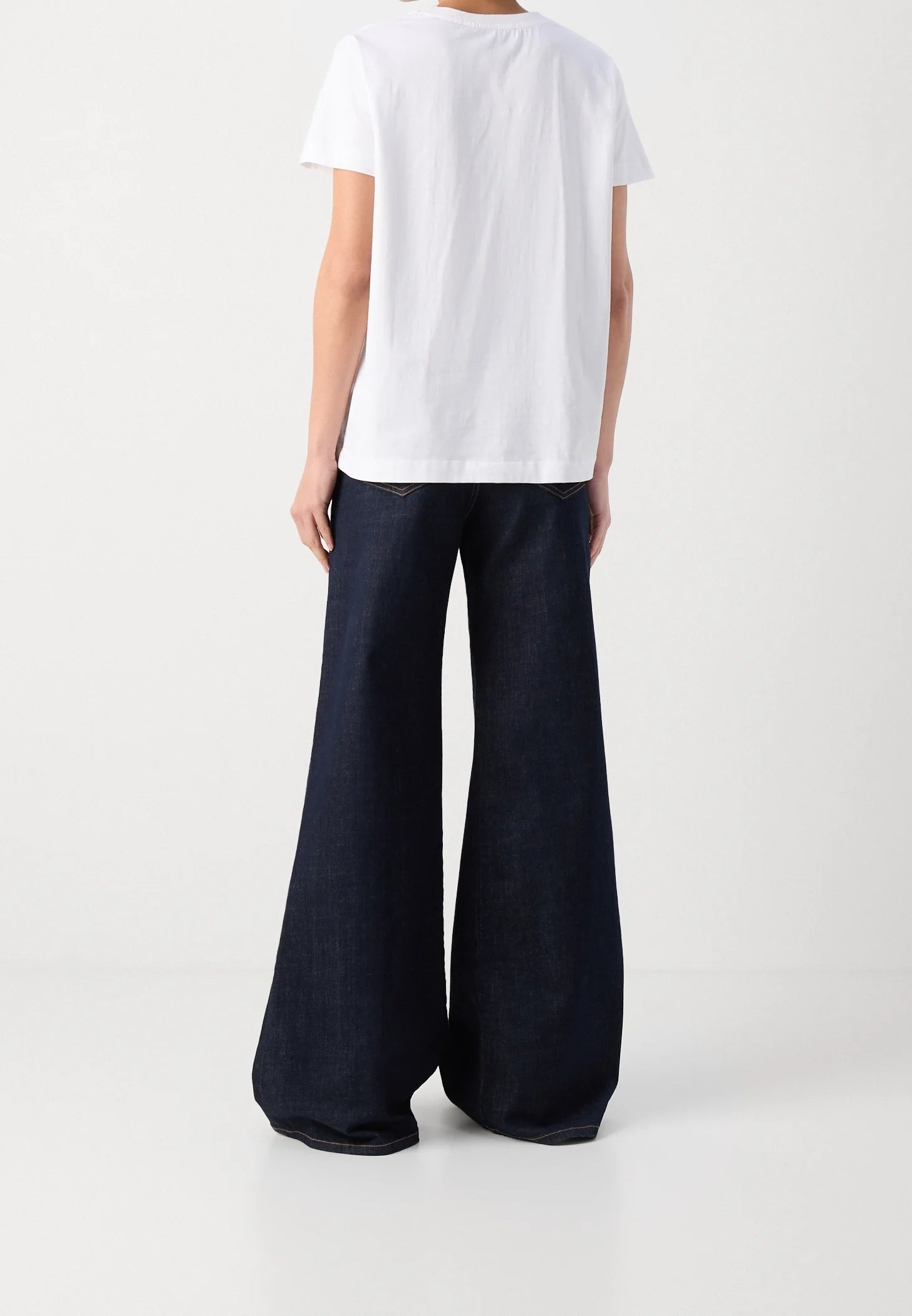 Mos Mosh - Hallin SS Deco Tee White O-Neck