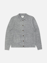 Rhythm - Mohair Whipstitch Knit Grey