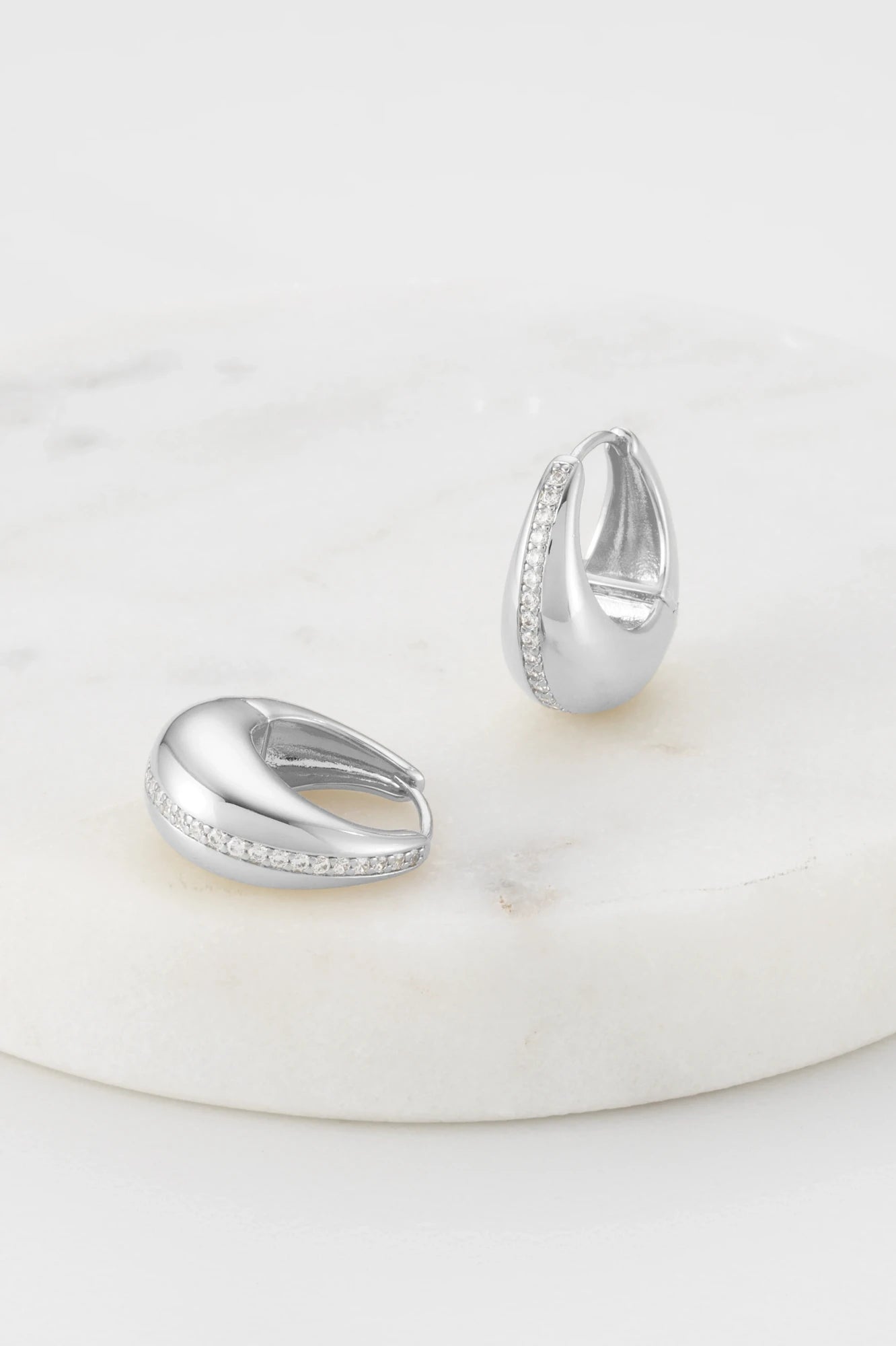 Zafino - Piper Hoop Silver