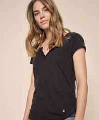 Mos Mosh - Troy tee SS Black