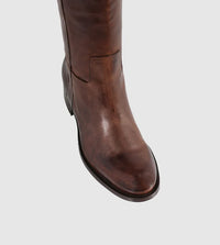 Sempre Di - Evie Knee High Boot Cuoio Brown
