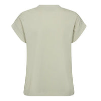 MOS MOSH - Mera Dropped Shoulder O-Neck Tee Celadon Tint