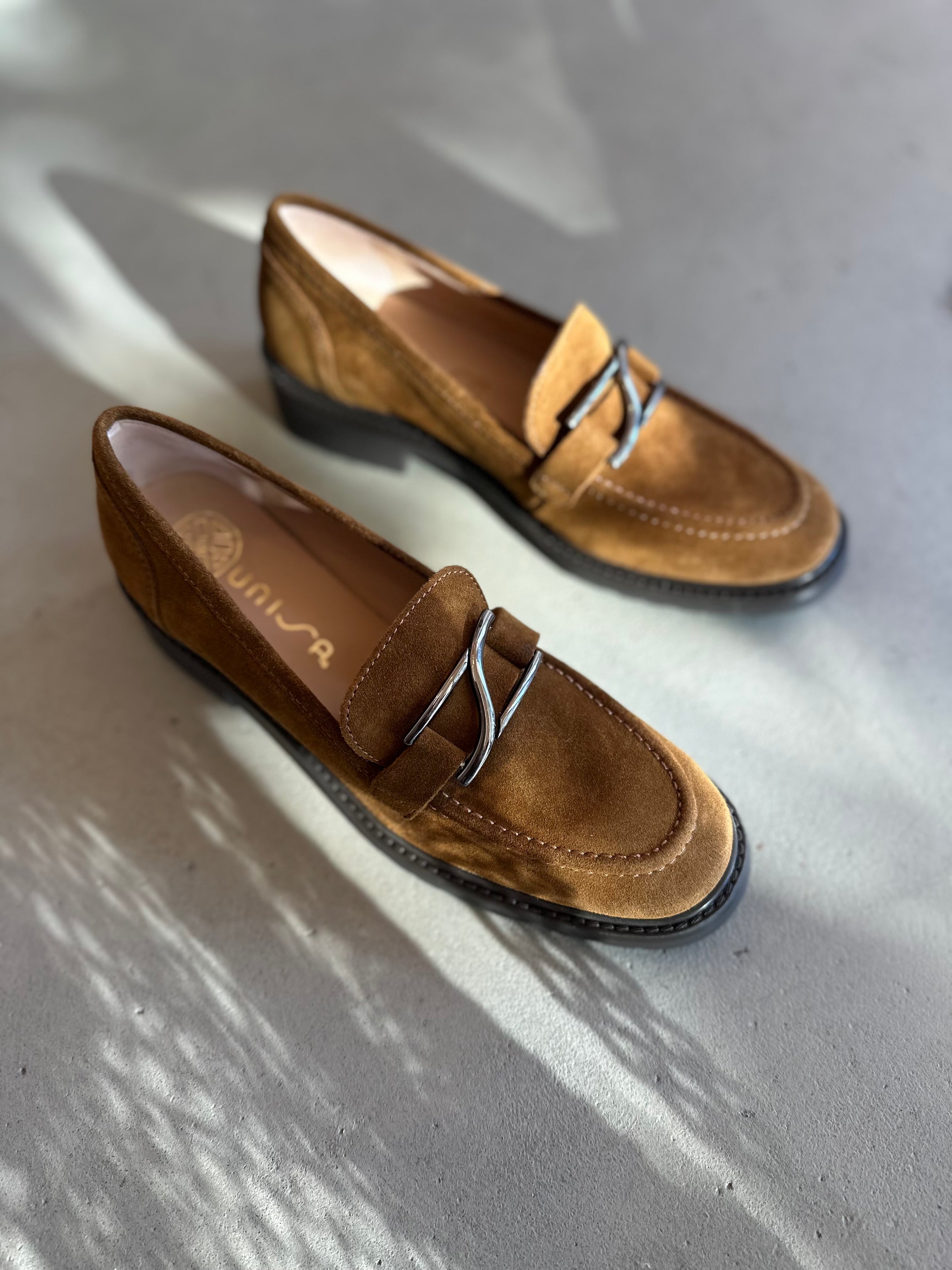 UNISA - Estivi Loafer Brown Suede