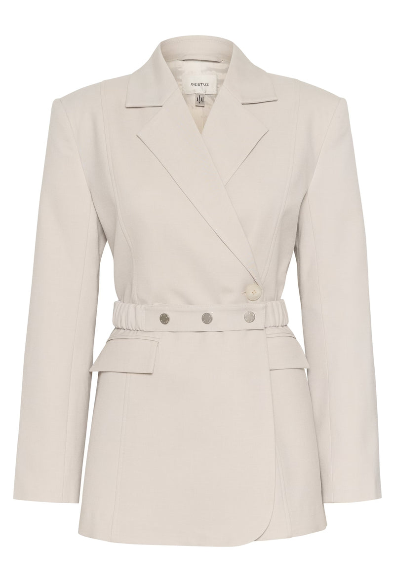 Gestuz - Dagny Blazer White Onyx Melange