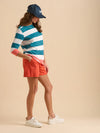 Brakeburn - Coastal T-Shirt Teal/Coral