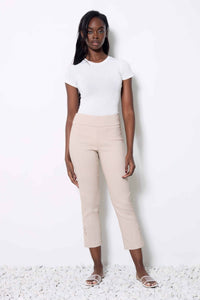 UP! Pants - Panama Crop Pant Textured Beige