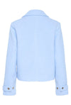 KAFFE - Anne Teddy  Windsurfer Blue Short Jacket