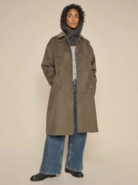 Mos Mosh - Venice Wool Coat Forest Night