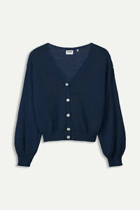 POM Amsterdam - Deep Dark Blue Cardigan