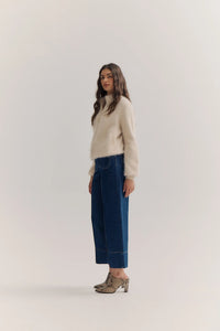 World of Nomads - Felix Zip Cardigan Oatmeal