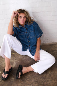 Kireina - Zoe Denim Shirt Dakota Wash