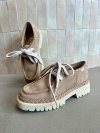 Gaimo - Candia Stone Suede Moccasin