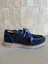 Gaimo - Pranvi Black Rough Suede