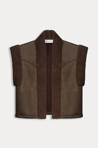 POM Amsterdam - Lammy Brown Gilet
