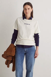 Yerse - T-Shirt Round Neck Printed Libre