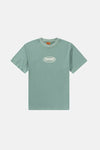 Rhythm - Elliptic Printed SS T-Shirt Vintage Green
