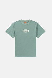 Rhythm - Elliptic Printed SS T-Shirt Vintage Green