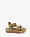 Fiorina - Jess Rainbow Multi Beige Woven Sandal