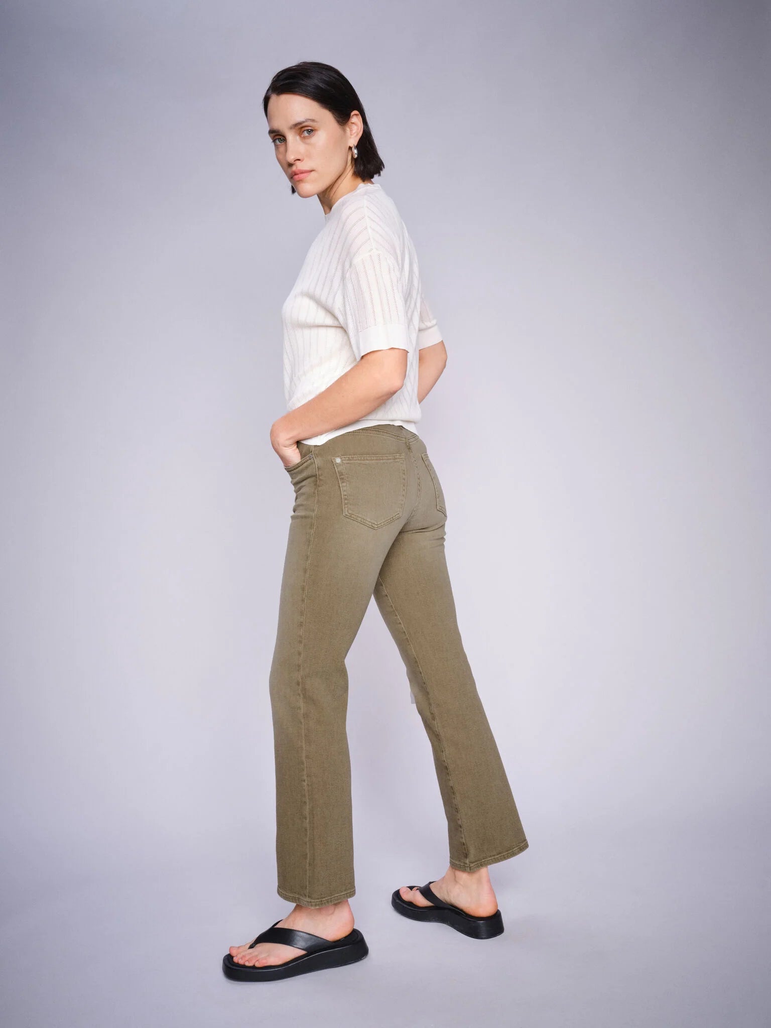 Mos Mosh - Cecilia Magic Flare Pant Sea Turtle