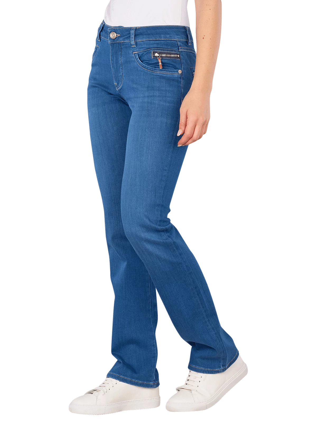 Mos Mosh - Carla Naomi Deluxe Jeans Mid Blue