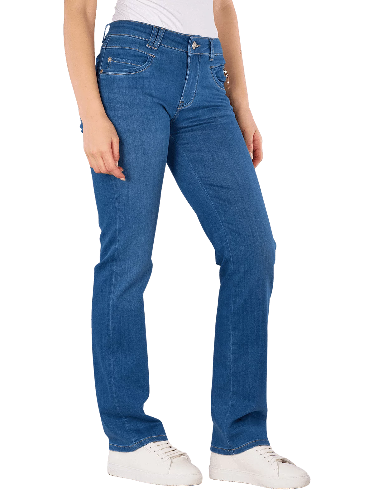 Mos Mosh - Carla Naomi Deluxe Jeans Mid Blue