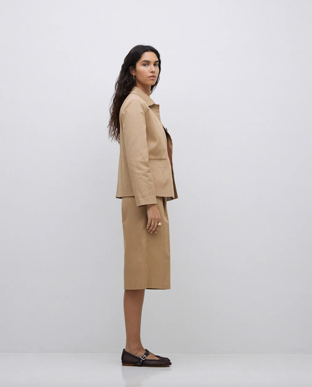 Yerse - Cotton Jacket Sand