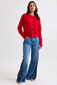 Mia Fratino - Sierra Brushed Cardi Forest