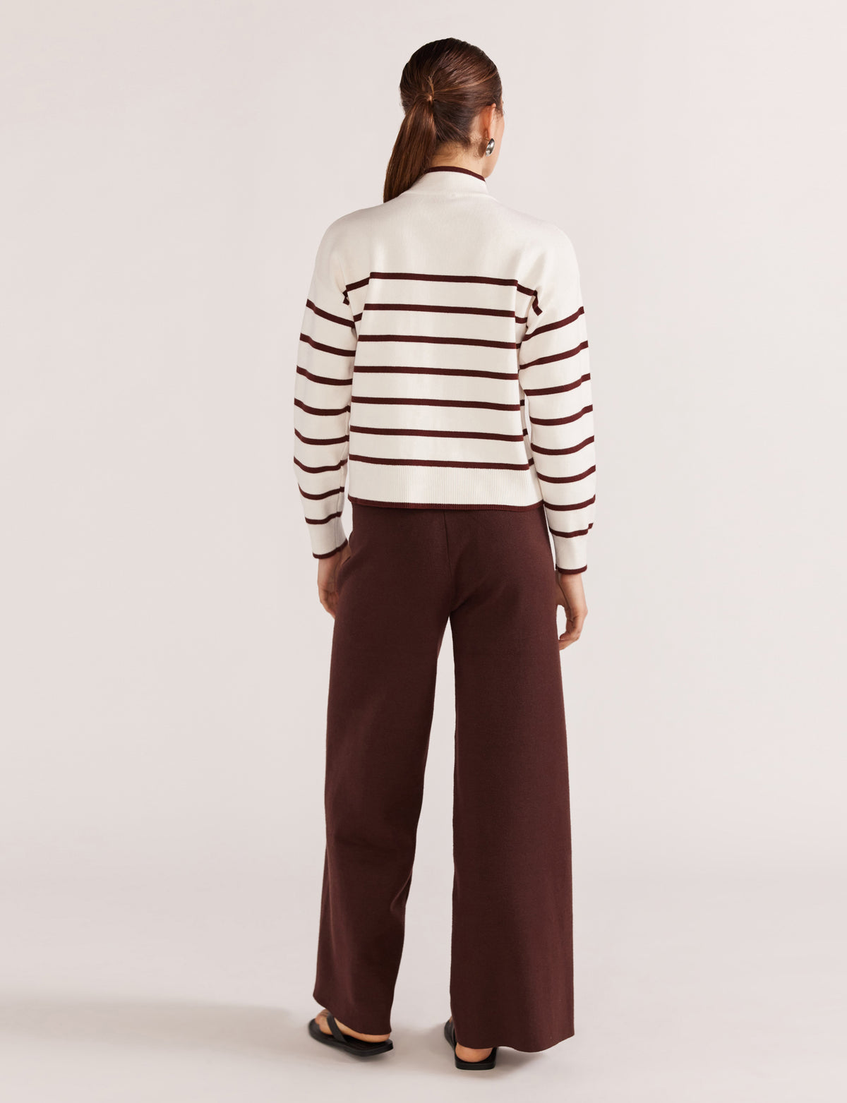 Staple the Label - Dover Knit Pant Chocolate