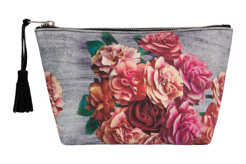 Trelise Cooper - Kiss and Makeup Bag Charcoal Floral