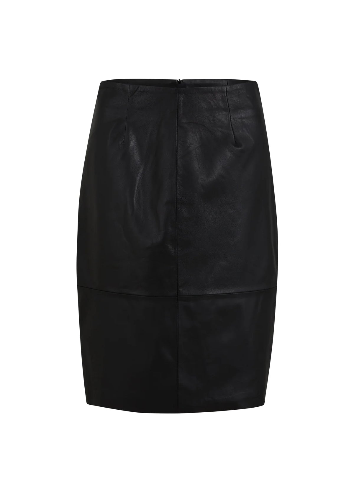 CC Heart - Maggie Leather Skirt Black
