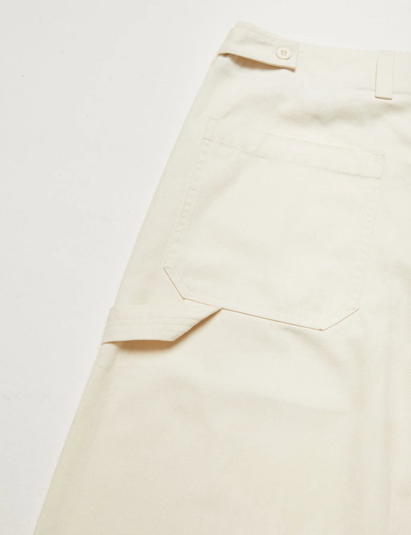 Mr Simple - Carpenter Pant White