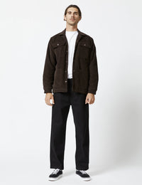 Mr Simple - Stockyard Sherpa Jacket Cocoa