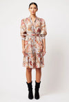 ONCE WAS - Atlas Linen Viscose Dress in Aries Floral
