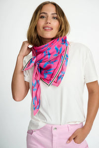 POM Amsterdam - Origami Flower Pink Shawl