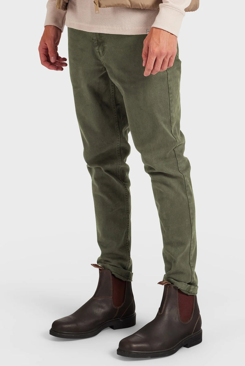 Academy Brand - Jack 5 Pocket Pant Beluga Grey