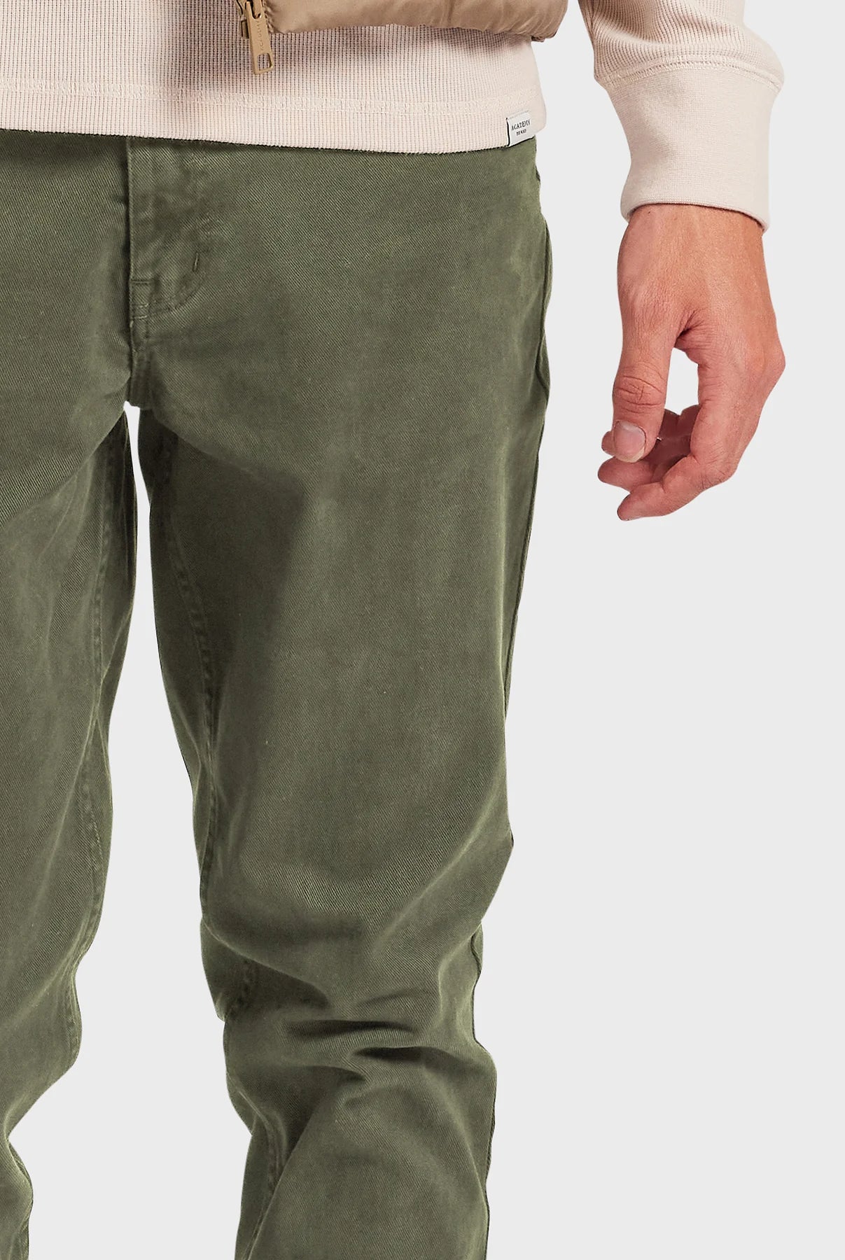 Academy Brand - Jack 5 Pocket Pant Beluga Grey