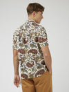 Ben Sherman - Large Paisley Print Short Sleeve Shirt