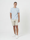 Ben Sherman - Signature Chest Embroidery Tee - Light Blue