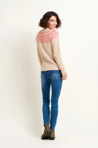 Brakeburn - Retro Cable Mix Knitted Jumper