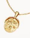 By Charlotte - Everything You Are Is Enough Small Necklace 18k Gold Vermeil