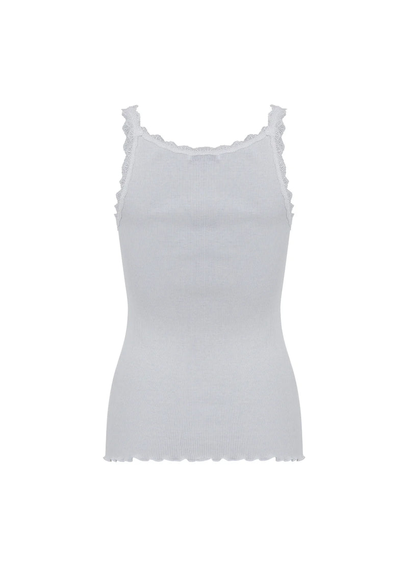 CC Heart - Poppy Silk Lace Camisole White
